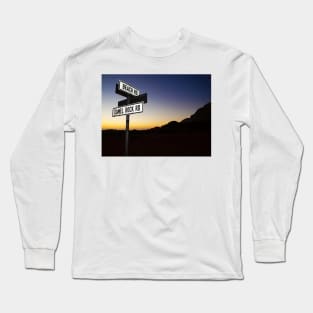 Beach Road Sunset Long Sleeve T-Shirt